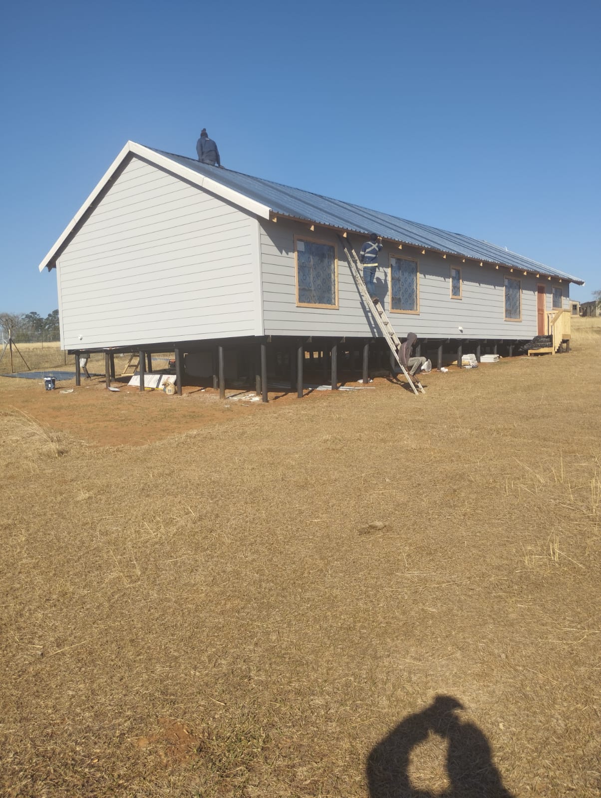 Nutec house interior open plan kitchen
